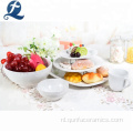 Hotel Restaurant Witte Keramische Servies Servies Sets